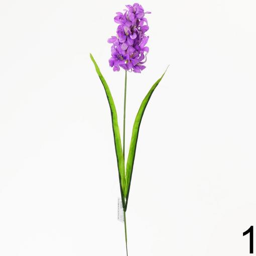 Hyacint kus 52cm fialový - Umelé kvety