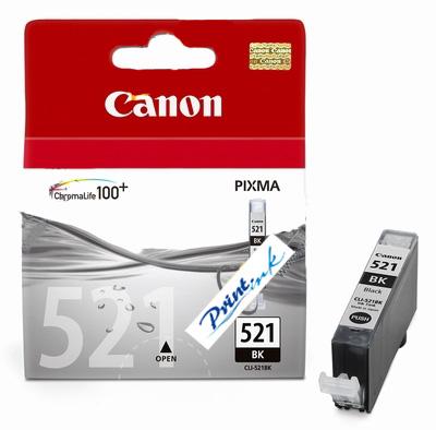 Canon CLI-521 black - Náplň pre tlačiareň