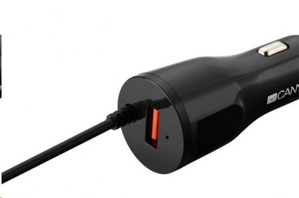 Canyon univerzálna autonabíjačka microUSB - Univerzálny USB adaptér do auta