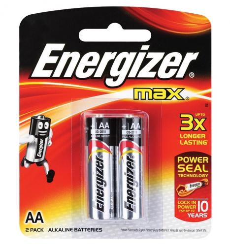 Energizer MAX+ LR6 (AA) 2ks - Batérie alkalické
