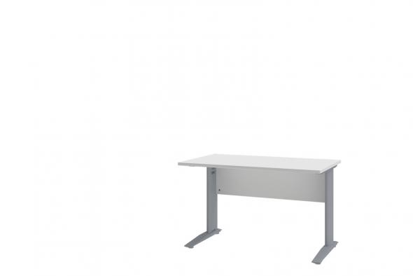 UNO S 120 V-1 MBIA - stôl písací, biela arctic / kov