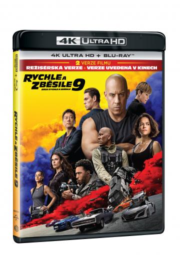Rýchlo a zbesilo 9 (2BD) - pôvodná a režisérska verzia - UHD Blu-ray film (UHD+BD)