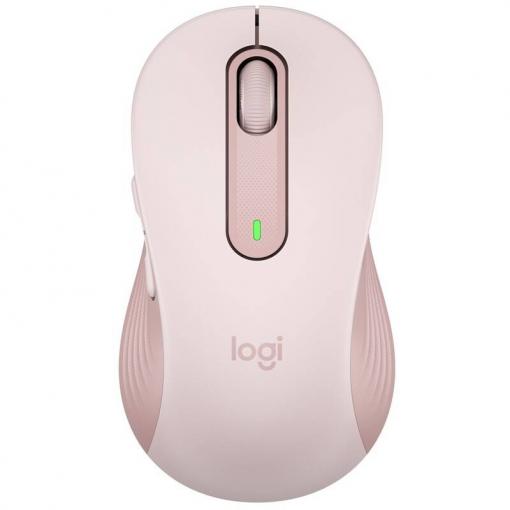 Logitech M650 Left Signature Wireless Mouse - ROSE - Wireless optická myš