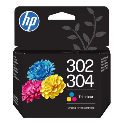 HP 302/304 Tri-color Original Ink - Náplň pre tlačiareň