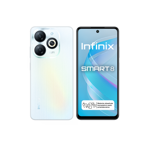 Infinix Smart 8 3/64GB biely - Mobilný telefón