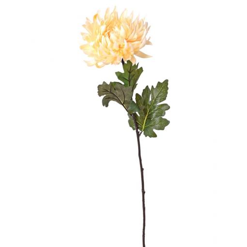 Chryzantéma kus krémová 60x17cm - Umelé kvety