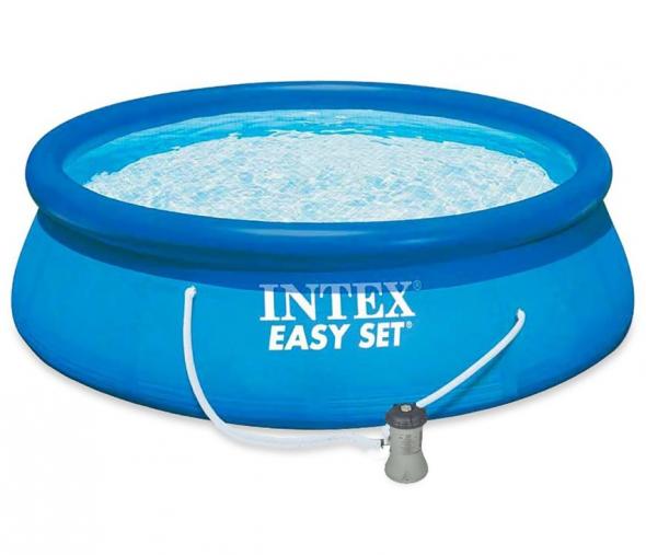 Intex Záhradný bazén INTEX 28142 Easy Set 396 x 84 cm s kartušovou filtráciou - Bazén