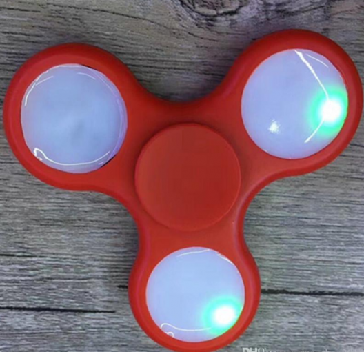 SPINNER LED červený - Fidget Spinner
