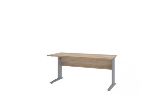 UNO S 160 V-1 MBAR - stôl 160 dub bardolíno, predný panel DTD nohy kovové (407235)