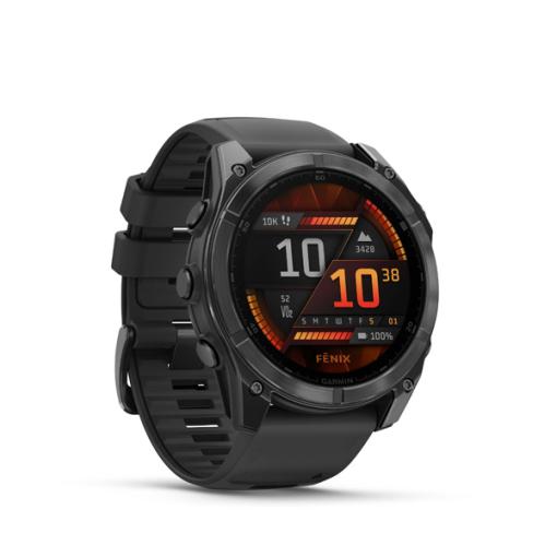 Garmin Fenix 8 - 51mm, AMOLED, Slate Gray/Black band - Smart hodinky