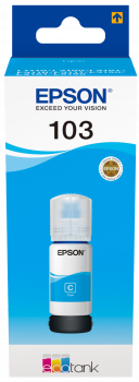 Epson 103 Cyan Ink Container 65ml L3xxx - Náplň pre tlačiareň