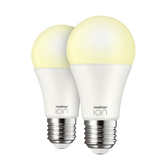 Niceboy ION SmartBulb AMBIENT E27 9W 2ks - LED žiarovky SMART