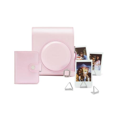 Fujifilm INSTAX MINI 13 AC kit ružový - Súprava príslušenstva (púzdro, album, 5 klipov) pre fotoaparát Instax Mini 13