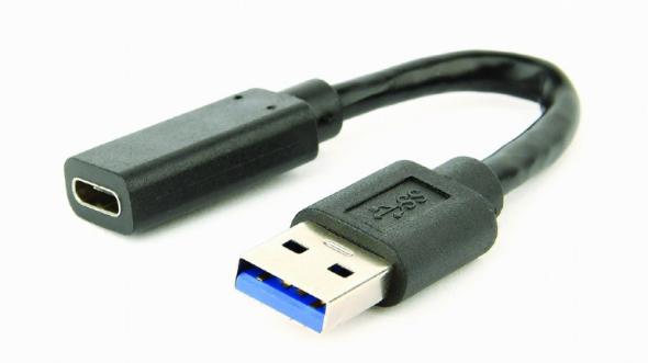 Gembird USB-C USB A kábel 10cm - USB-C adaptér