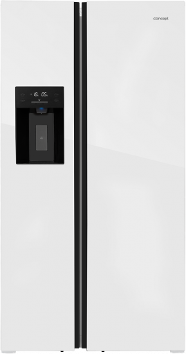 Concept LA 7691 WH - Americká chladnička
