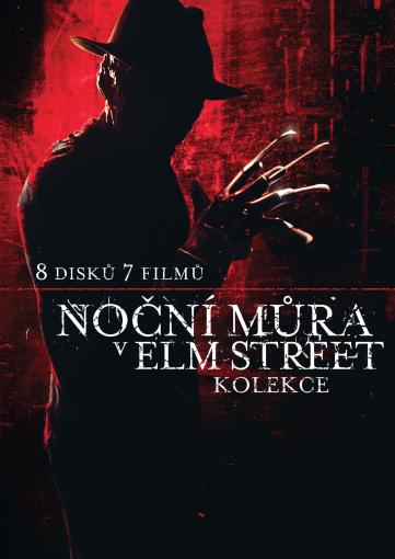 Nočná mora v Elm Street 1.-7. (7DVD+DVD bonus) - DVD kolekcia