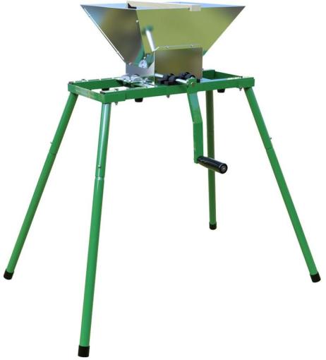 Strend Pro 234403 - Mlynček na hrozno, nerez, 7 lit, s plastovými zubami, kovový stojan