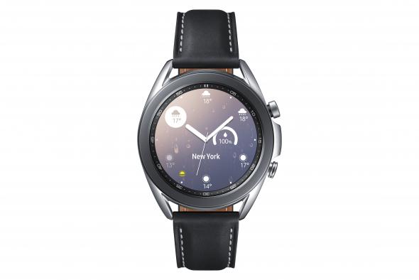 Samsung Galaxy Watch3 41mm strieborné - Smart hodinky