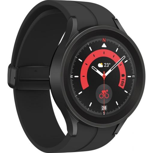 Samsung Galaxy Watch5 Pro 45mm Black Titanium - Smart hodinky