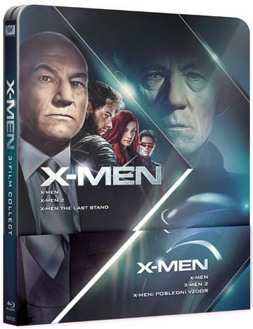 X-Men Trilógia 1-3 steelbook - Blu-ray kolekcia (3BD)