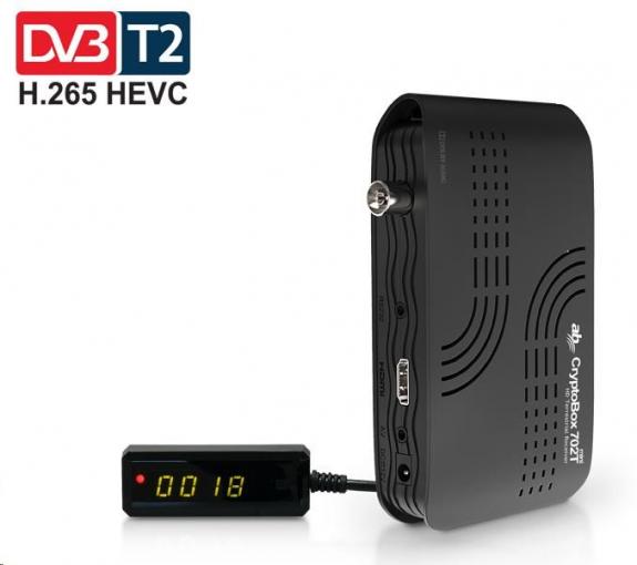 AB CryptoBox 702T mini HD - DVB-T2 prijímač (Set top box)