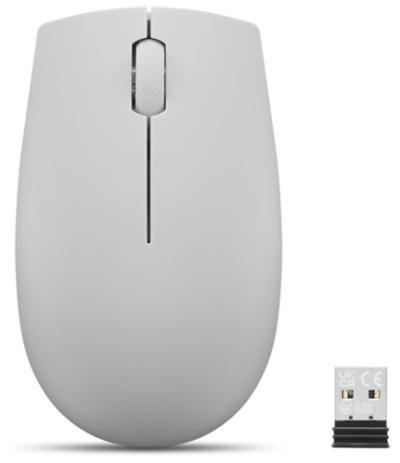 Lenovo 300 Wireless Compact Mouse Artic Grey - Wireless optická myš
