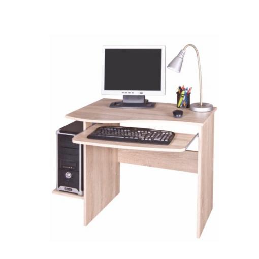 MELICHAR DS - PC stôl dub sonoma s výsuvnou policou
