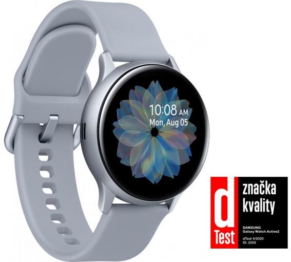 Samsung Galaxy Watch Active 2 40mm strieborné vystavený kus - Smart hodinky