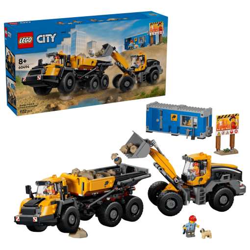Lego Vyklápací nákladiak a čelný nakladač