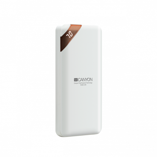 Canyon USB-C 10000mAh biely - Power bank polymérový