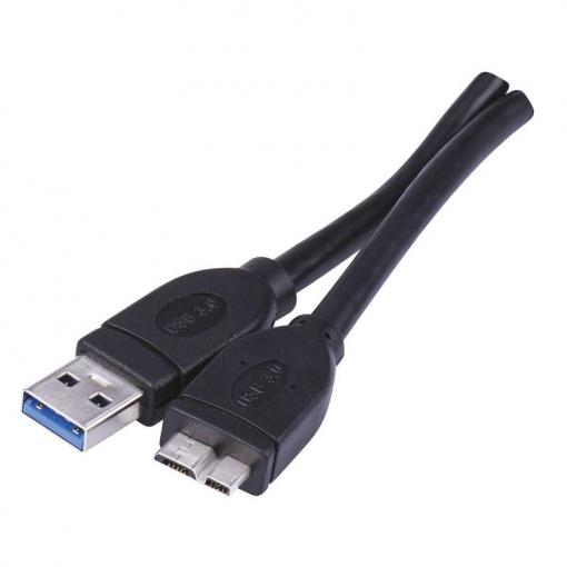 Emos USB 3.0 A vidlica - micro B vidlica 1m - Prepojovací kábel k HDD