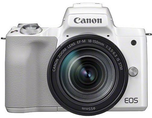 Canon EOS M50 + EF-M 18-150mm IS STM biely - Digitálny fotoaparát