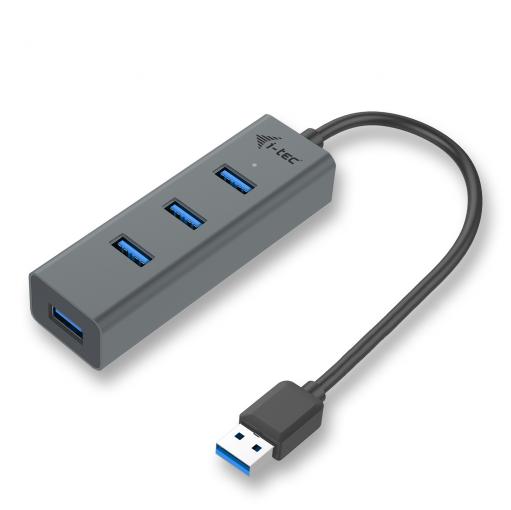 i-Tec Metal USB 3.0 Hub 4-Port - USB rozbočovač