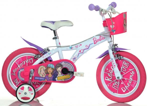 DINO Bikes DINO Bikes - Detský bicykel 14" 614GBA - Barbie 2018 - Bicykel