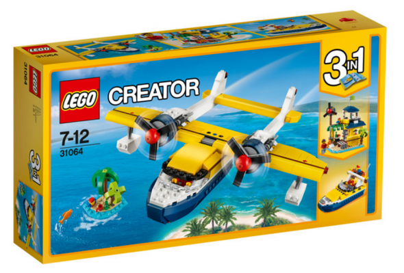 LEGO Creator Dobrodružstvo na ostrove - Stavebnica