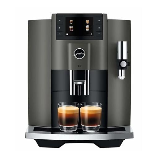 JURA E8 Dark Inox (EC) - Plnoautomatický kávovar