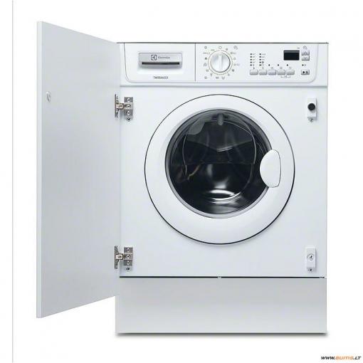 Electrolux EWG147410W biela - Zabudovateľná automatická práčka
