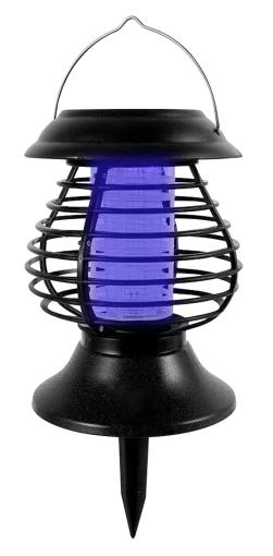 Strend Pro - Lampa Strend Pro MOKI 58, proti hmyzu a komárom, solárna, UV LED, 13x31 cm