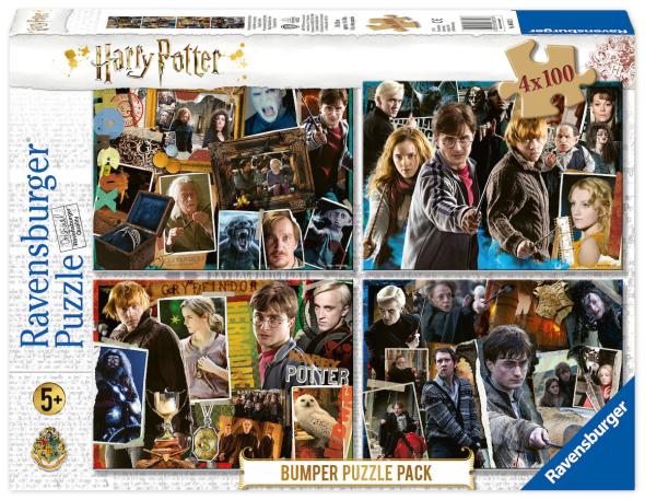 Ravensburger Harry Potter set 4x100 dielikov