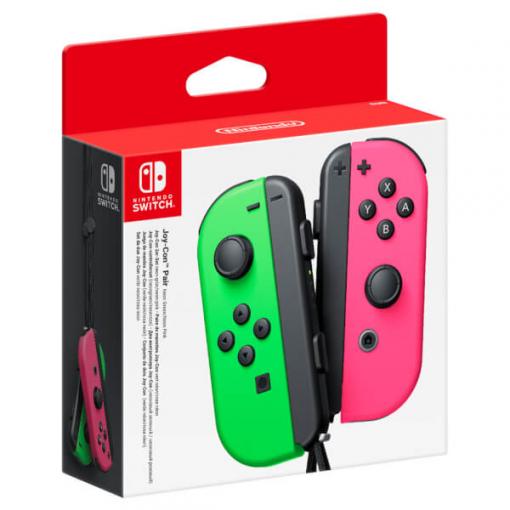 Nintendo Switch Joy-Con Pár Neon Zelený/Neon Ružový - Gamepady