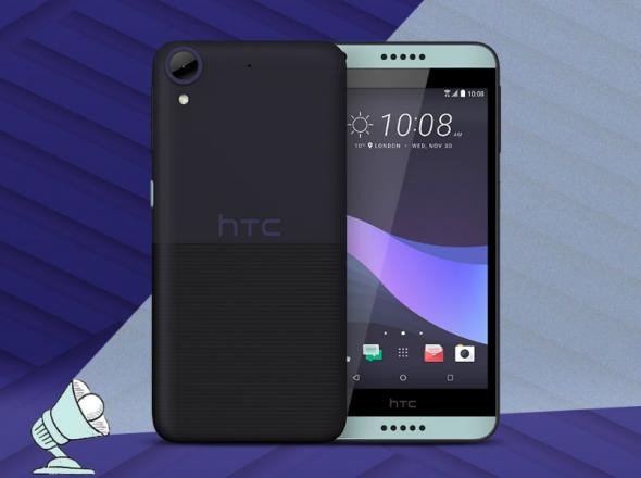 HTC Desire 650 Tmavo modrý - Mobilný telefón