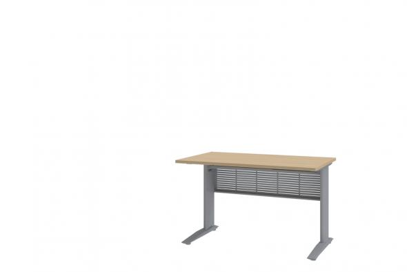 UNO S 120 V-2 MJAS vystavený kus - kancelársky stôl 120cm, kovové nohy, plát javor svetlý (407325)