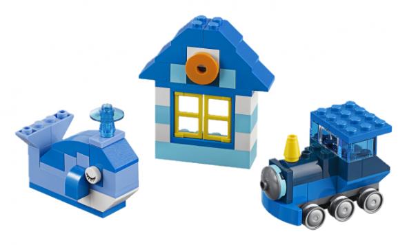 LEGO Classic VYMAZAT LEGO Classic 10706 Modrý kreatívny box - Stavebnica