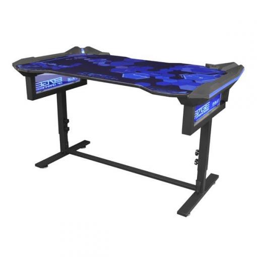 E-Blue EGT004BK - Hráčsky stôl (138x78cm) RGB podsvietenie