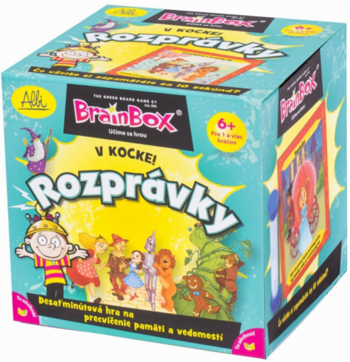 ALBI BrainBox v kocke! ROZPRÁVKY - Vedomostná hra