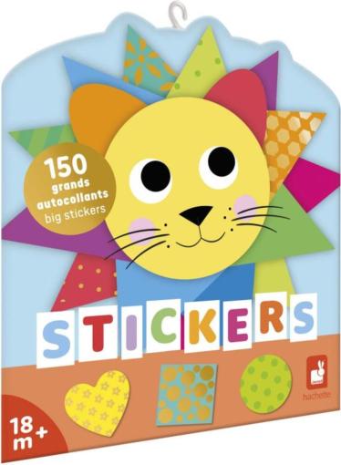 Janod Janod Stickers Samolepky Geometrické tvary 150 ks