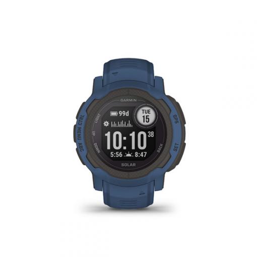 Garmin Instinct 2 Solar, Tidal Blue - športové smart hodinky
