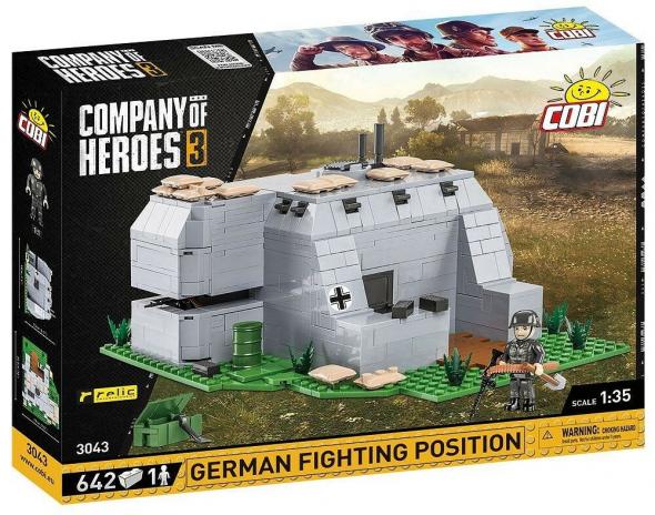 Cobi Cobi COH German Fighting Position, 1:35, 650 k, 1 f