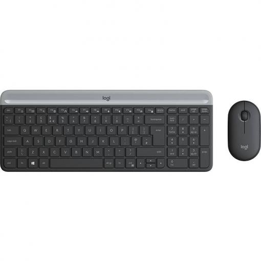 Logitech MK470 Slim CZ/SK - Wireless klávesnica s myšou
