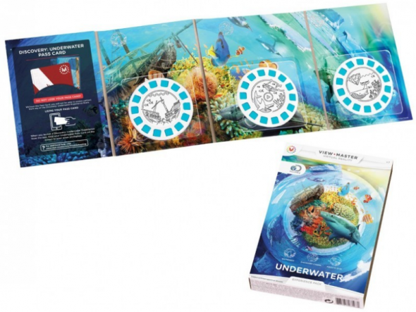 Mattel VIEWMASTER - Zážitkový balíček Podmorský svet k VR